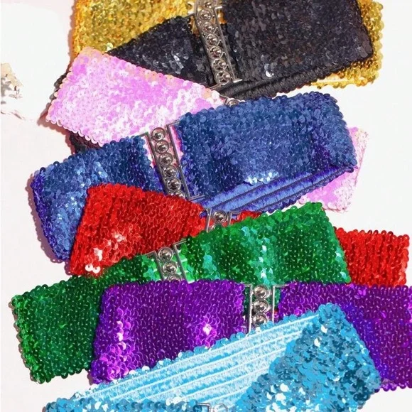 Red Sequin Belt - Picture 6 of 6